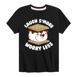 Boys' - Instant Message - Camping Short Sleeve Graphic T-Shirt - 1 of 4