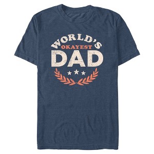 Men's Lost Gods World's Okayest Dad T-Shirt - 1 of 4