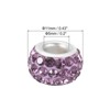 Unique Bargains Round Ball DIY Rhinestone Clay Bead for Jewelry Making 100 Pcs - 2 of 4