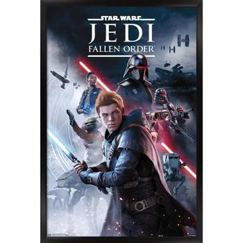Trends International Star Wars: Jedi Fallen Order - Key Art Framed Wall Poster Prints