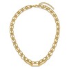 Chisel Stainless Steel Polished Yellow IP-plated Layered Necklace 18" Plus a 2" Ext. - 4 of 4