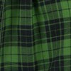 plaid black & green