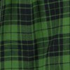 plaid black & green