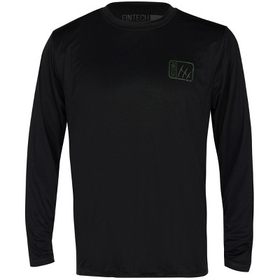 Fintech WDLND Box Logo Sun Defender UV Long Sleeve T-Shirt - Jet Set