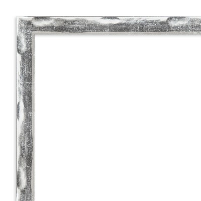 Glossy Silver Polystyrene Rectangular Wall Picture Frame