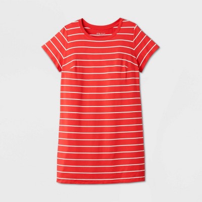 plus size red striped shirt