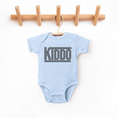 The Juniper Shop Kiddo Checkered Baby Bodysuit