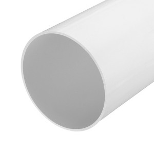 Unique Bargains PVC Water Plumb Crafts Cable Sleeve Rigid Round Pipes 14" Length - 1 of 4