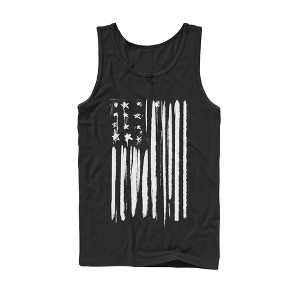 Men's Lost Gods Fourth of July  Stripes Streak Tank Top - 1 of 4
