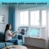 ZAFRO 6,000 BTU Small Window Air Conditioner Cool up to 250 Sq. Ft. with Ultra-Quiet, Compact-size, Washable Filter, Remote Control - 2 of 4