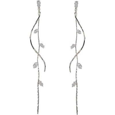 Crystal & Zirconia Drop Earrings for Women | Prom Party Dangle Jewelry