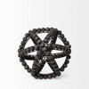 HomeRoots 9" Black Metal Tabletop Sculpture - 4 of 4