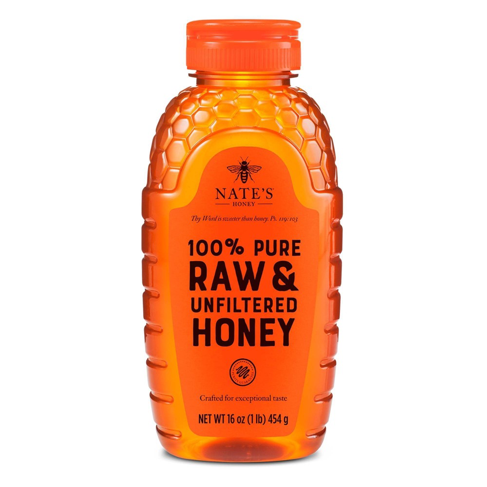 Nate's Honey RAW & UNFILTERED HONEY