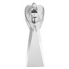 nambe Faith, Love, & Peace Angel Figurine Set, Holiday Figurines for Christmas Home Décor, Measures 5.5 inch Each, Alloy Made - 2 of 4