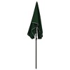 vidaXL Garden Parasol with Pole 78.7"x51.2" Green - 3 of 4