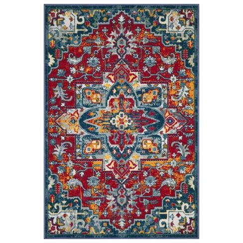 Waterproof Non-Slip Rubberback Solid Red Indoor/Outdoor Rug Ottomanson Rug Size: Runner 2' x 4