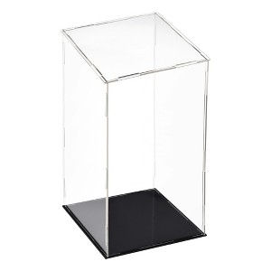 Unique Bargains Acrylic Self-Assembly  Dustproof Collectibles Display Box 5.9x5.9x11.8Inch - 1 of 4