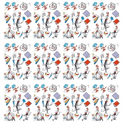 Eureka® Cat in the Hat™ Characters Window Clings, 12 Sheets