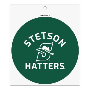 Stetson University Hatters Logo Automotive Car Refrigerator Locker Vinyl Circle Magnet - 1 of 4