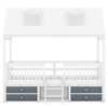 Twin Size Wood House Bed for Bedroom - 4 of 4
