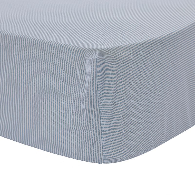 Boho Bay Stripe Fitted Sheet - Levtex Baby, 1 of 4