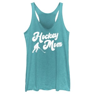 Women's Lost Gods Hockey Mom Racerback Tank Top - 1 of 4
