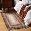 coucheta Multi-size Washable Area Rug, Farmhouse Geometric Textured Non-Shedding Low Pile Non Slip Carpet, for Living Room, Bedroom, Dining Room - 2 of 4