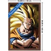 Trends International Dragon Ball Z: Cell Saga - Goku Super Saiya Framed Wall Poster Prints - 3 of 4