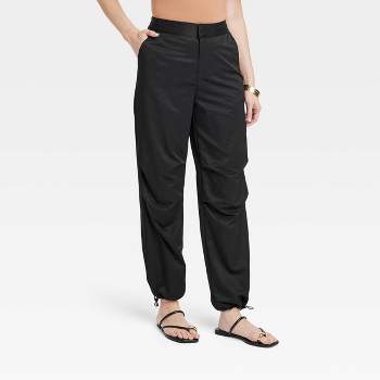 Agnes Orinda Women's Plus Size Drawstring Elastic Waist Cargo Pants With  Pockets Khaki 4x : Target