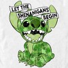 Men's Lilo & Stitch St. Patrick's Day Stitch Let the Shenanigans Begin T-Shirt - image 2 of 4