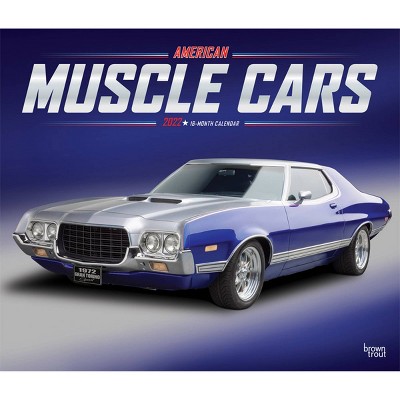 2022 Deluxe Calendar American Muscle Cars - BrownTrout Publishers Inc