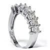 Pompeii3 1ct Princess Cut Diamond Wedding Anniversary Ring - 2 of 4
