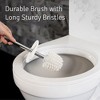 Creative Scents White Marble Toilet Brush and Holder Set - 3 of 4