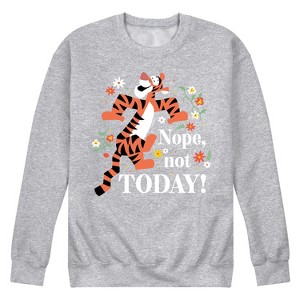Men's Winnie the Pooh Tigger Graphic Fleece Sweatshirt - Athletic ...