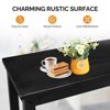 Karl Home Patio Fir Wood Black Bar Table - 2 of 4