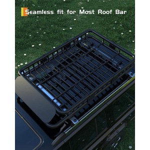 Universal Roof Rack Carrier Basket, 200 Lbs Capacity, Heavy Duty for SUVs, Trucks, Vehicles - 1 of 4