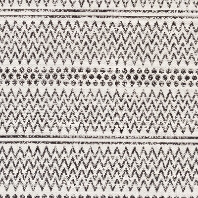Aarau Cream and Black Hand-Knotted Wool Area Rug