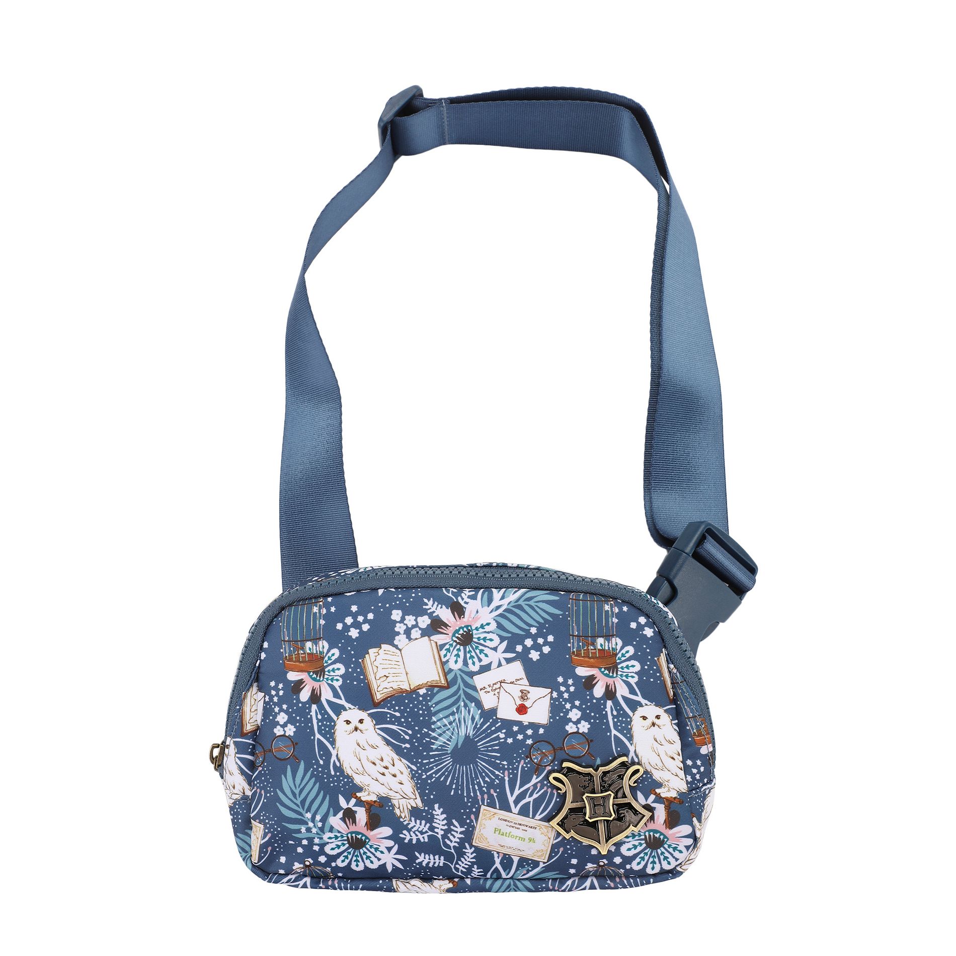 Harry Potter Hedwig & Hogwarts Letter AOP Adult Fanny Pack/Sling Bag