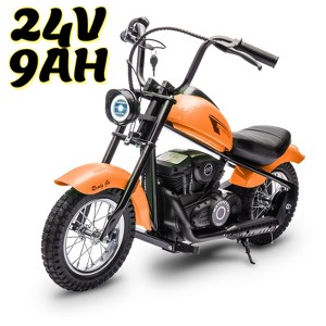 Jojoka Electric Motorcycle for Kids, 24V 250W Dirt Bike, Two Speed Modes up to 14MPH, Dirt Bike with LED Lights, Ride for Teens - 1 of 4
