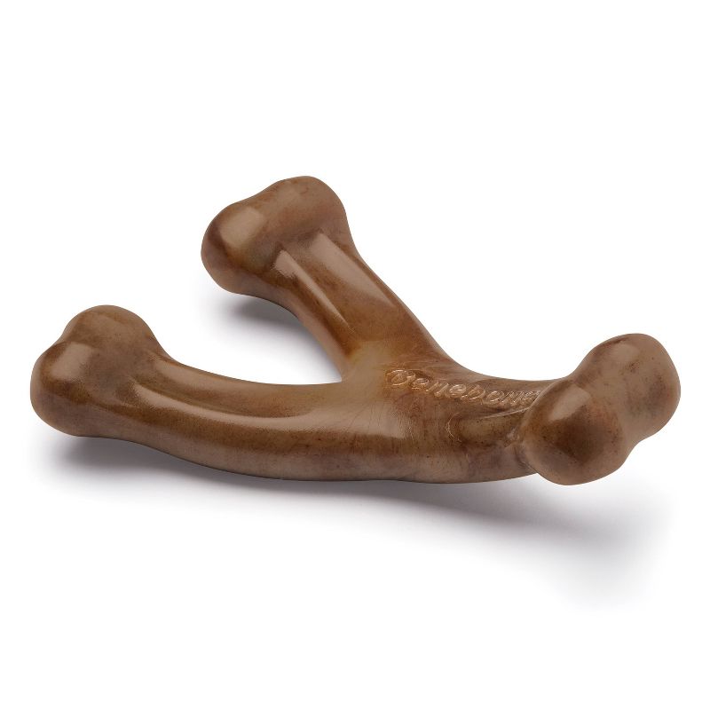 Benebone Wishbone Dog Chew Toy - Bacon, 3 of 13
