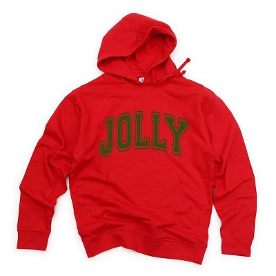 Simply Sage Market Women's Graphic Hoodie Jolly Varsity Thick Outline