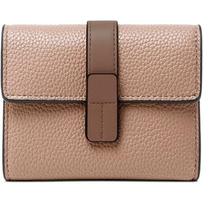 BEAFUP Small Women’s Trifold Wallet,RFID Blocking PU Leather Compact Wallet with 5 Card Slots, Zippered Coin Pocket for Everyday Use