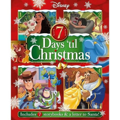 Disney 7 Days 'Til Christmas - by  Igloobooks (Hardcover)