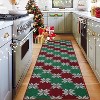 Christmas 2'x3' Entryway Rug Machine Washable Rugs Indoor Door Mat Front Door Rug Snowflake - 4 of 4
