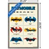 Trends International DC Comics Batman: 85th Anniversary - The Batmobiles Logos Framed Wall Poster Prints - 3 of 4