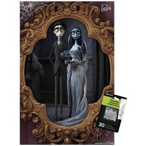 Trends International Tim Burton's The Corpse Bride - Wedding Photo Unframed Wall Poster Prints - 1 of 4