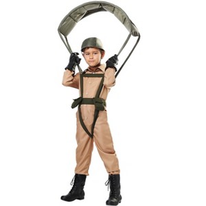 HalloweenCostumes.com Paratrooper Costume for Boys - 1 of 2