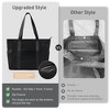 Generic Tote Bag for Women with Zipper, Travel Tote Bags with Compartments Large Shoulder Bag - 3 of 4