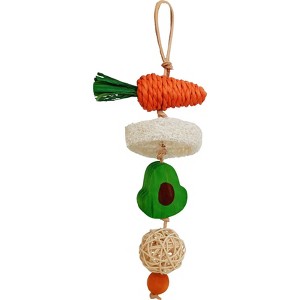 A&E Cage Company Guinea Pig, Rabbit, Gerbil, Mouse, Chinchilla, Ferret, Hamster and Rat Garden Kabob Interactive Toy - 1 of 1