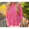Women's Bonbon Combo Woven Blouse - Renuar - 3 of 3